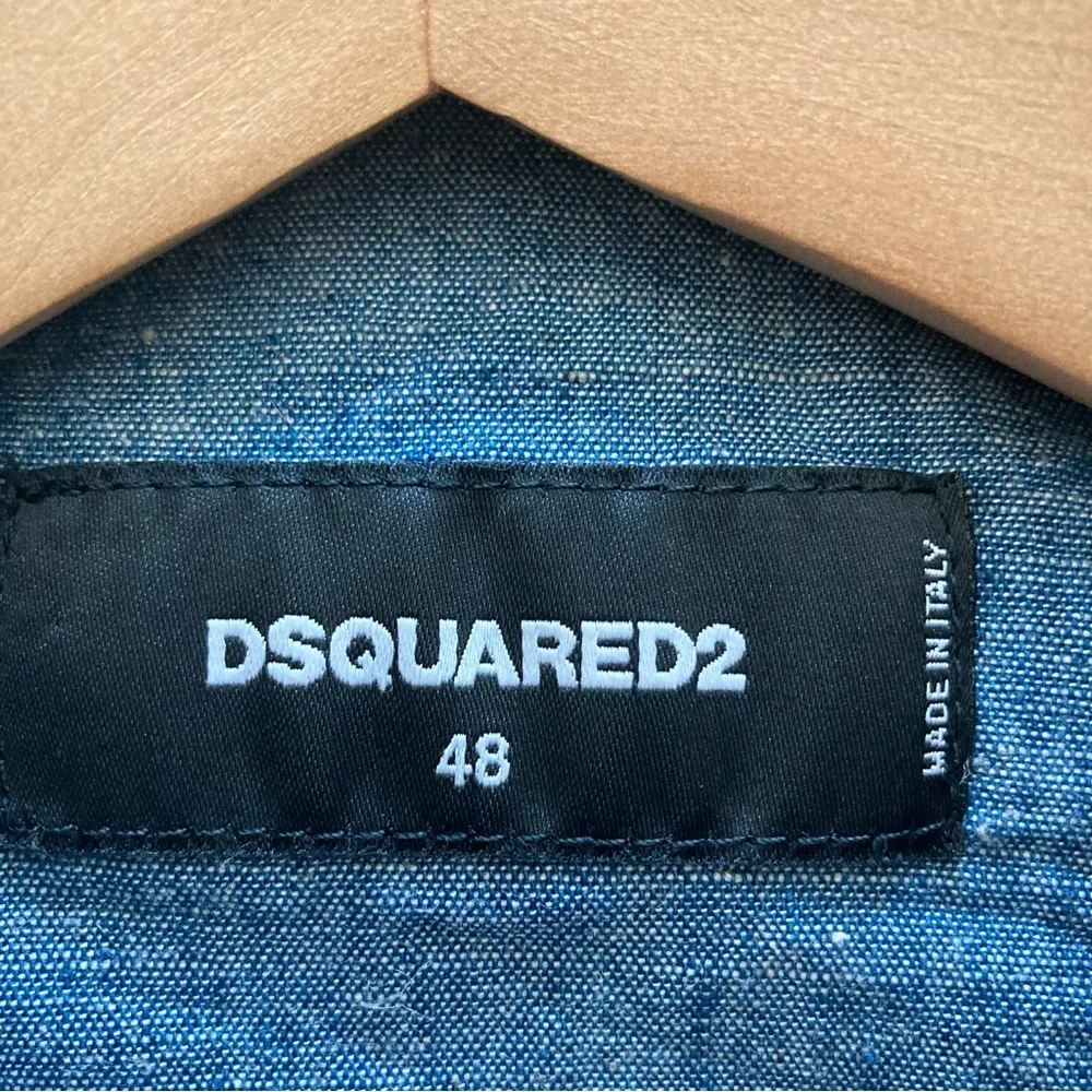 Dsquared2 Men's Blue Denim Shirt | NWT | Made in Italy - Picture 5 of 11